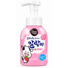 Пенное мыло для рук Aekyung Shower Mate Malrang Strawberry с ароматом клубники, 300 мл